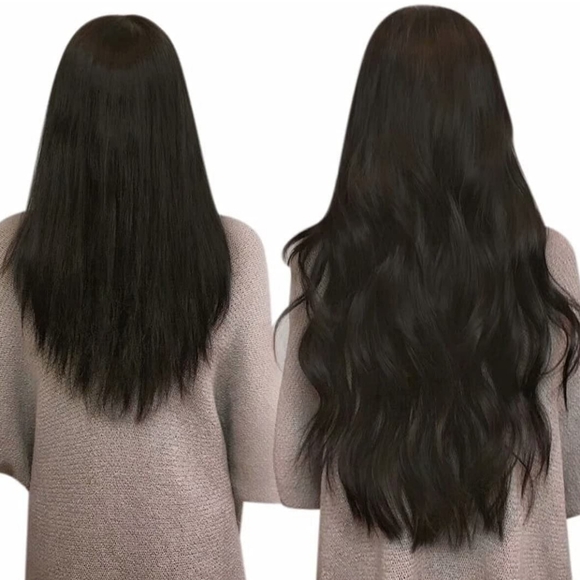 22" 100% Human Hair Microlink Extensions 50pcs 50g #2 Dark Brown - Picture 4 of 6